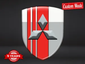 Mitsubishi Custom Bumper Stickers Cars Racing High End Modern